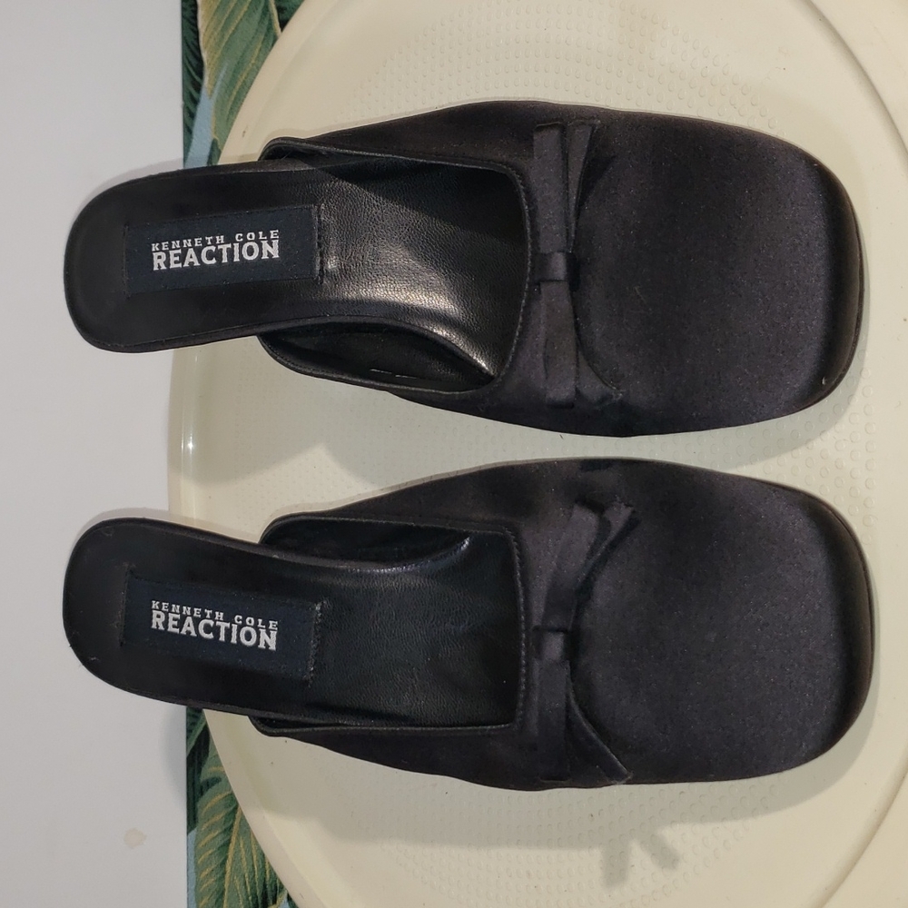 🖤Kenneth Cole Square Toe Slip On Mule Size 8M